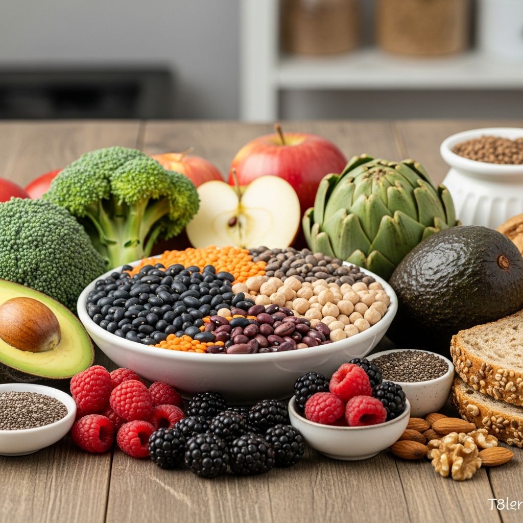 Discover nutritious foods with superior fiber content for better digestive health.